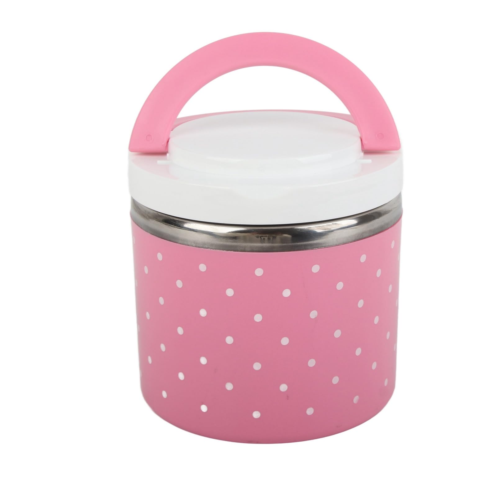 Lunchbox für Erwachsene und Kinder, 1-lagig, Edelstahl-Isolierung, Thermo-Lunchbox, Lebensmittelbehälter, heiß