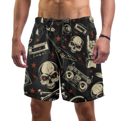 Short de bain homme crânes pour éviter les irritations