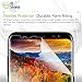 IQShield Screen Protector Compatible with Galaxy S8 5.8 inch (2017)(2-Pack)(Case Friendly)(Updated Version) Anti-Bubble Clear TPU Film