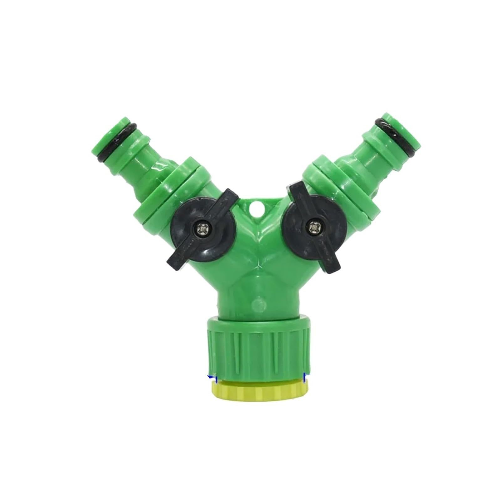 Fbanulpex Women's Green A Y-Splitters Garden Hose Connectors, Multicolor 1/2 3/4 Inch Thread Tap 2-Way Garden Hose Y Splitter Adjustable Switch Joints(Green A)