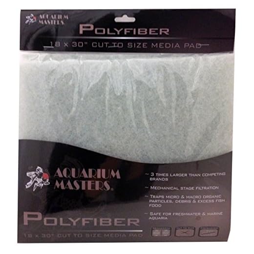 Professional Deluxe Extra Thick PolyFiber Pad, 18 Inch by 30 Inch for Fresh Water & Saltwater Aquariums, Aquaculture, Terrariums & Hydroponics!