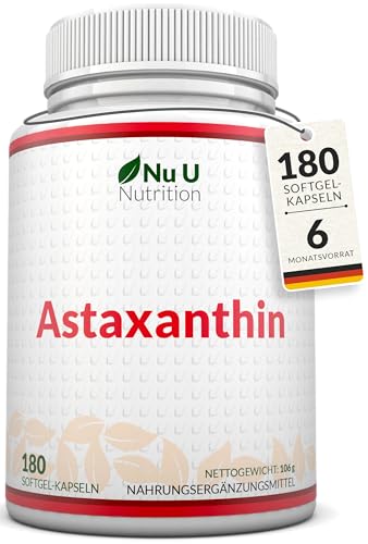 Astaxanthin 12mg - 180 Hochwirksame...