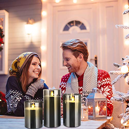 YMing Candele Led senza fiamma con batterie con