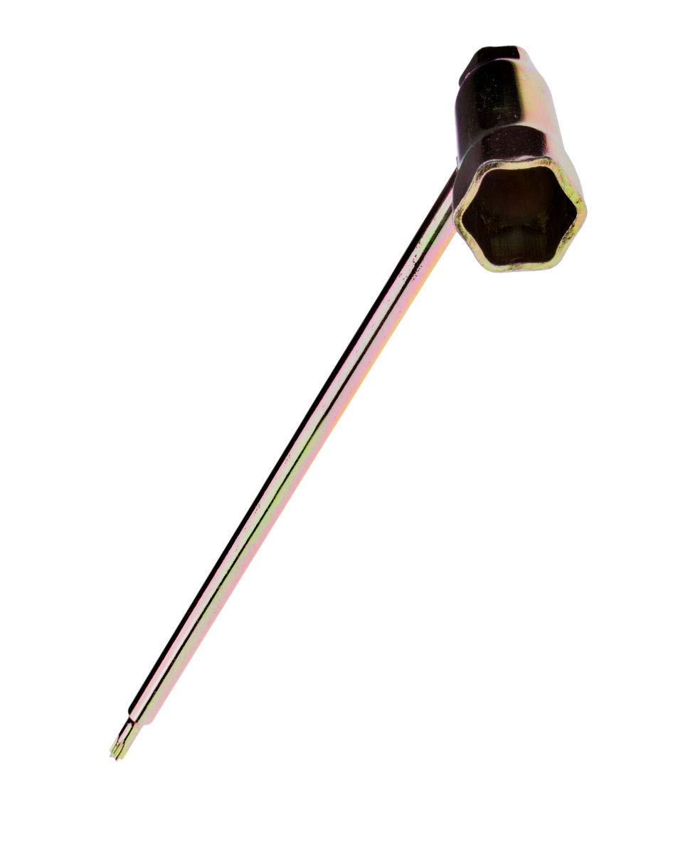 Oregon 57-039 Combination Spanner Wrench, 13 Millimetre x 19 mm x 78 mm, Multicolored, 13 mm x 19 mm x 78 mm - Image 2