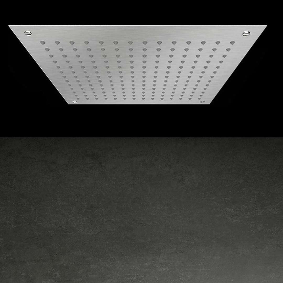 Steinberg Relax Rain ducha mural, montaje empotrado en el techo, Easy-Clean, 350x350mm, 39063, Color: Chrome