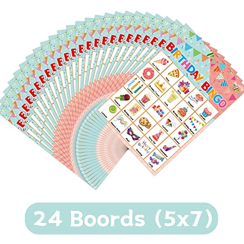 Juego de Bingo de Cumpleaños para 24 Jugadores para Niños miniatura 3