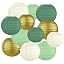 Gold, Ivory, Sage Green