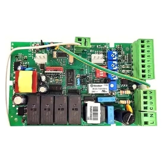 Dieffematic Scheda Elettronica di Comando 61E1 - Ricambio Originale per Ditec Entrematic BOX3EH