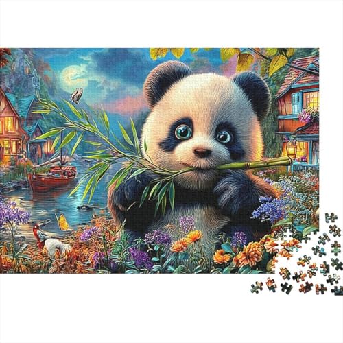 Rompecabezas de 1000 piezas de panda, el regalo educativo ideal para adolescentes y adultos