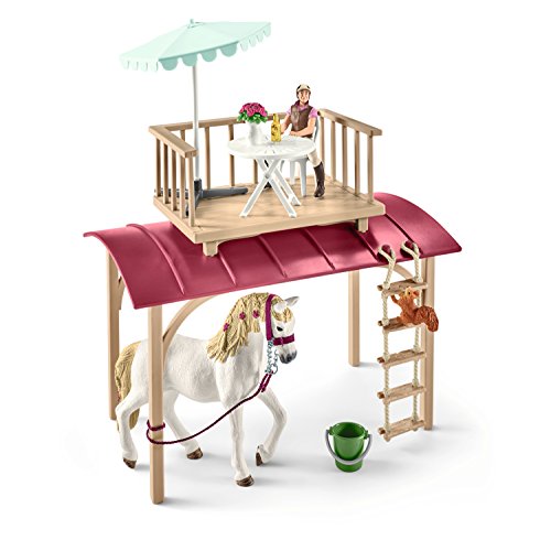 SCHLEICH 42415 Horse Club - Caravan voor Geheime Clubontmoetingen - Speelfigurenset - Kinderspeelgoed voor Jongens en Meisjes - 5 tot 12 jaar - 43 Onderdelen - Afbeelding 7