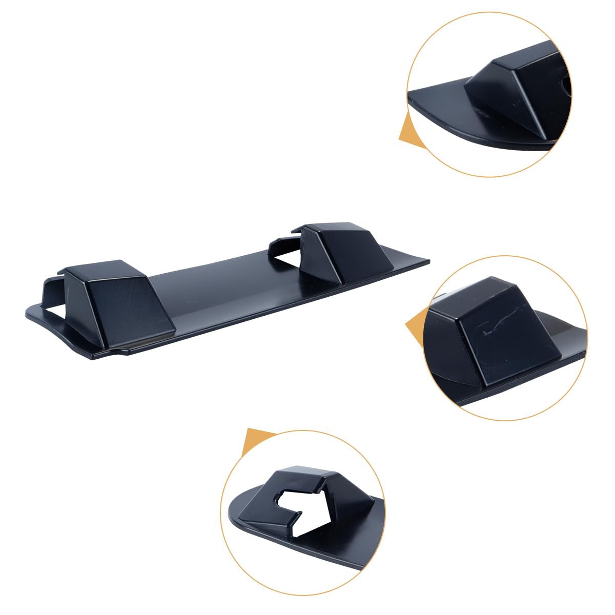 Kit di riparazione per maniglia portellone posteriore da 2 pezzi, adatto per Qashqai J10 ABS, maniglia portellone posteriore nera, 90812JD20H 90812JD30H
