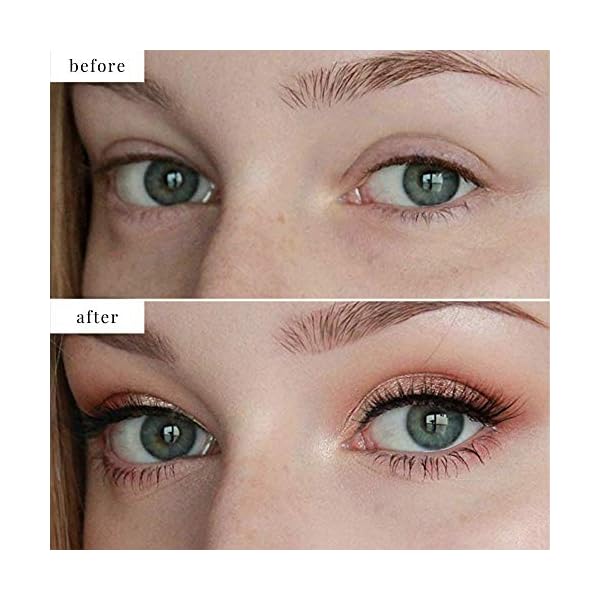 Elizabeth Mott Black Volumizing Smudge-Proof Mascara-Cruelty Free Lengthening Fiber Mascara with Hourglass Wand-Water Resistant, No Clump, Amazing Eyelashes, Safe with Lash Extensions, Full-Size 8 ml