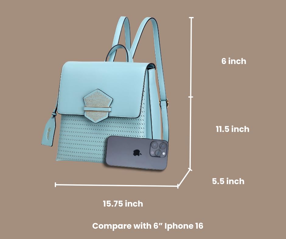 Sleek Perforated Backpack2