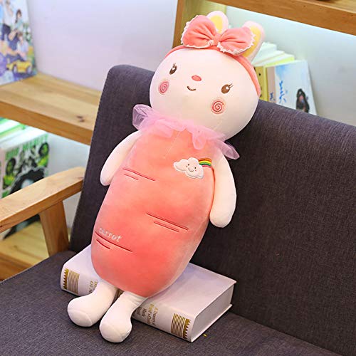 Preisvergleich Produktbild qingbaobao Kreative Kawaii Rabbit Shapeshifting Karottenspielzeug Gefüllte Schöne Tier Plüschpuppe Für Kinder Kinder Weiches Kissen 1St. 65Cm