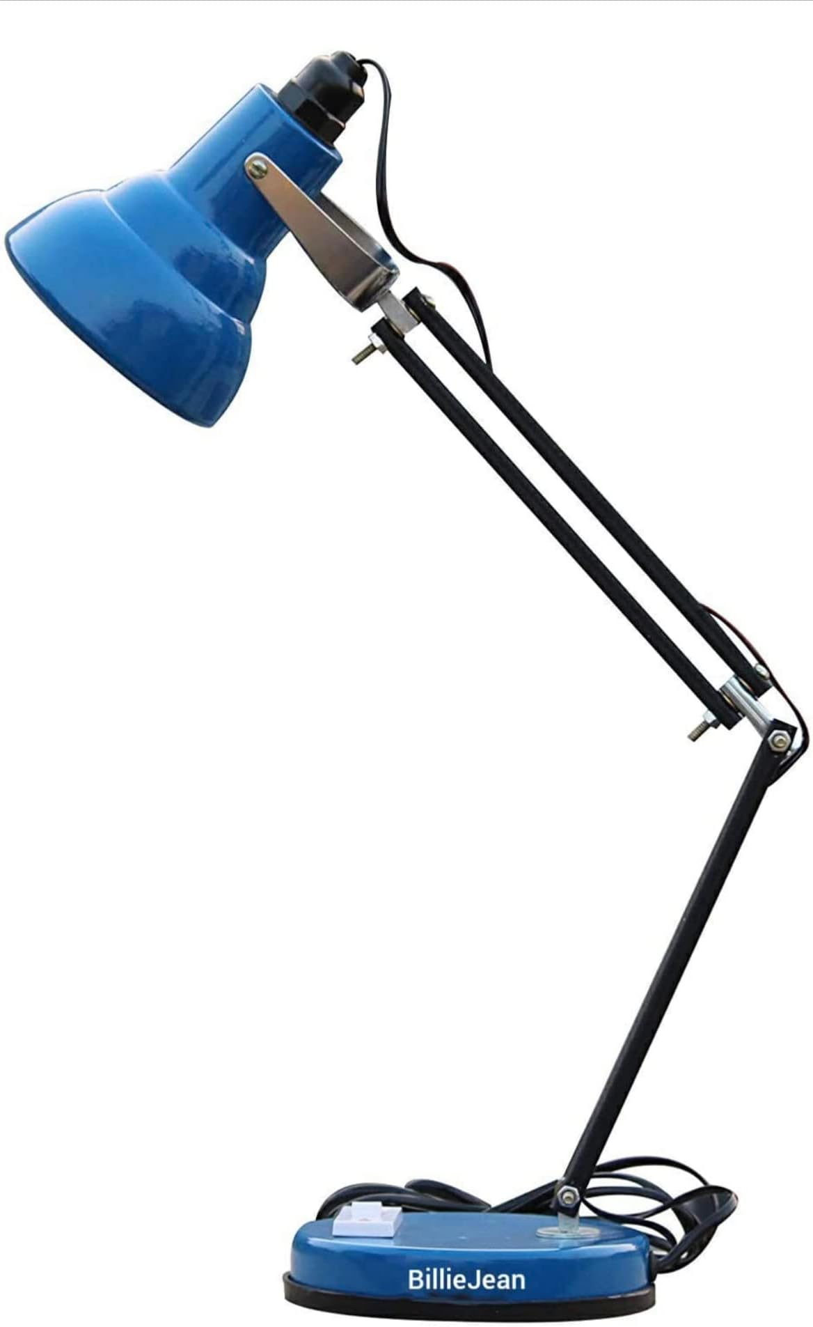 Buy BillieJean Matte Black Reading And Studying Table Lamp, Pack of 1