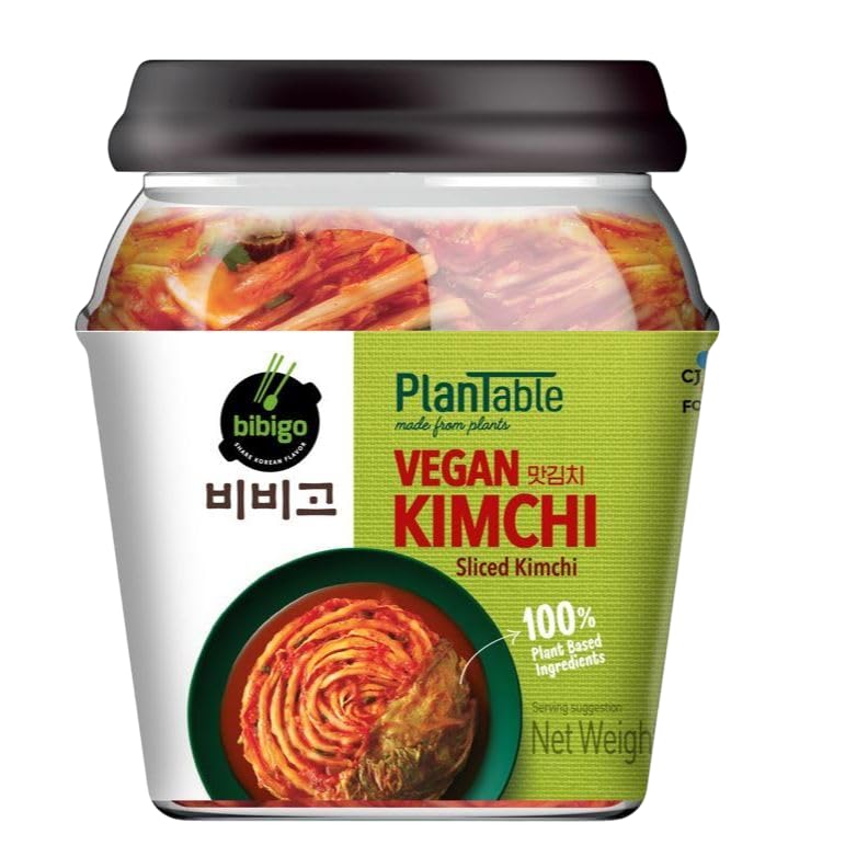CJ BIBIGO Plantbased Veganes Kimchi geschnitten (500g x 2)
