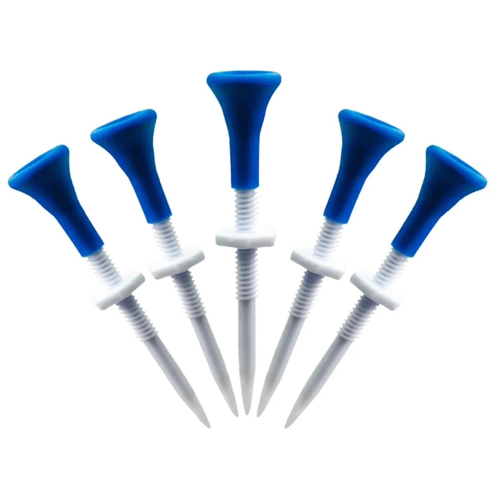 Golf Tee 50 stücke Golf-Trainingsballständer Höhenverstellbar Mini Golf Limit Tees Tragbare, Wiederverwendbare Trainingshilfen Outdoor Sport Zubehör FüR Einen Idealen Abschlag