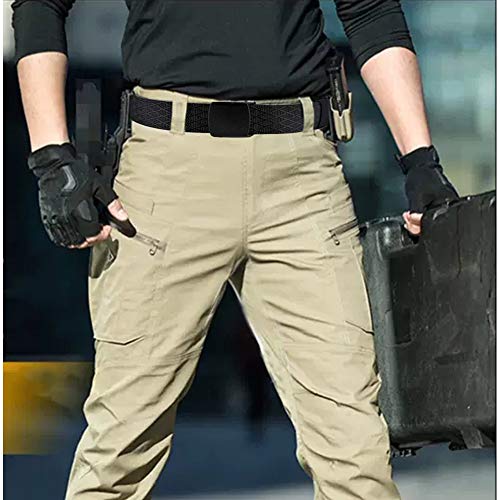 Image of WYuZe 2 Pack Nylon Belt Outdoor Military Web Belt 1.5 inch Men Tactical Webbing Work Belts for Men