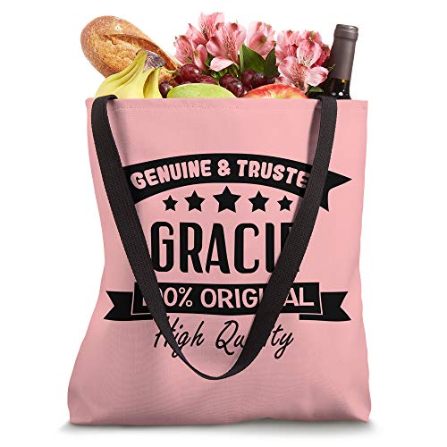 Cute Personalized Gracie Name Costume Tote Bag miniatura 4