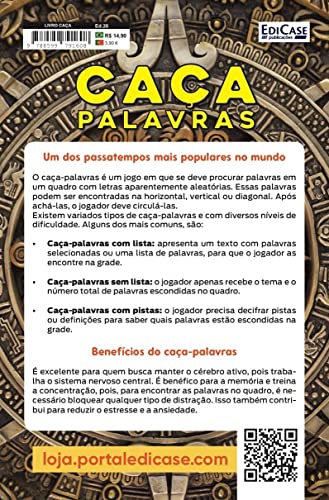 Livro Caça-Palavras 26: Nível Fácil/ Médio - História de civilizações antigas e países monárquicos
