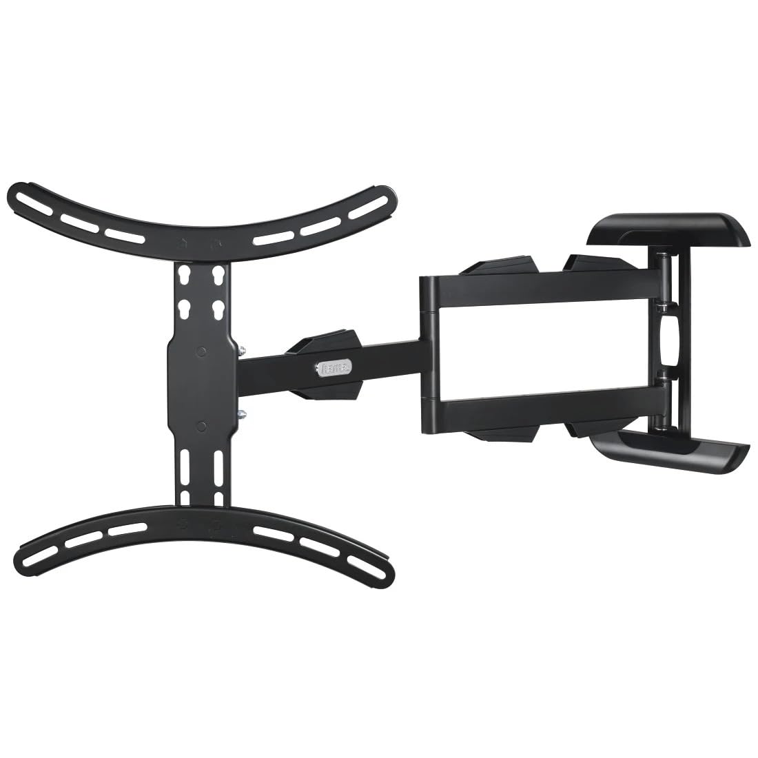 Hama | Soporte de Pared para TV Giratorio. (Soporte TV articulado Brazo Largo 165 cm, vesa hasta 400x400, Extensible, inclinable, para Pantallas 32 a 65 Pulgadas) Negro