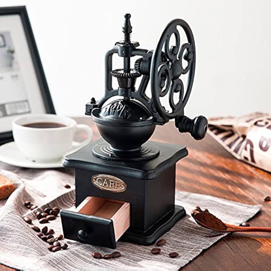 レトロ 手挽きコーヒーミル イタリア製 イタリア製 重厚な作りの高級コーヒーミル | 4BEANS COFFEE ROASTERS