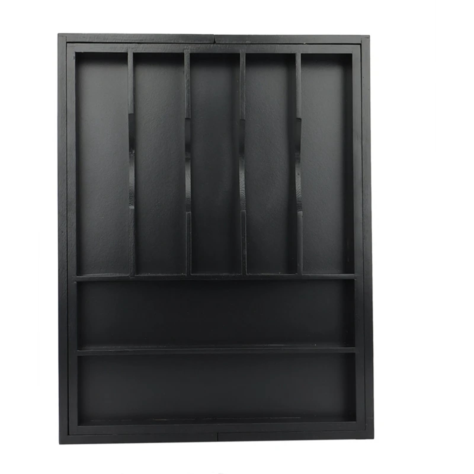 Organizador de cajones con Bandeja for Cubiertos de Madera