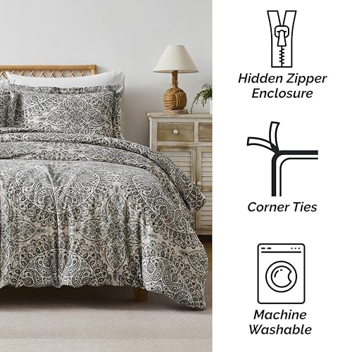 Southshore Fine Living, Inc. MF-DUV-ASHNTI-GRY-K Soft Duvet Cover Set thumb #6