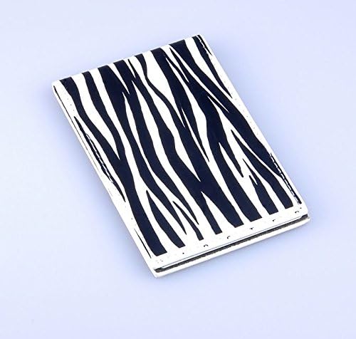 Unbreakable Steel Travel Mirror - Zebra print. This mirror will never break in your hand bag
