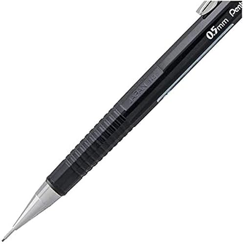 Miniatura 3 de Pentel Sharp - Portaminas (0.020 in, 5 unidades), color negro