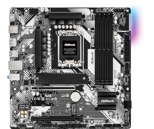 ASRock B760M Pro-A Intel 700�V���[�Y mATX �}�U�[�{�[�h LGA1700 4 x DDR5 DIMM �ő�7200+ (OC) | 90-MXBNF0-A0UAYZ
