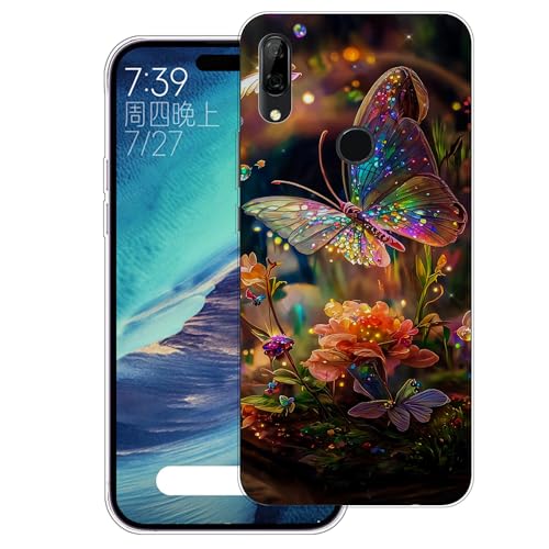 Cover per HUAWEI P30 LITE Custodia Trasparente Morbida Silicone TPU Gel