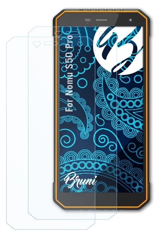 Screen Protector compatible with Nomu S50 Pro Protector Film, crystal clear Protective Film (2X)