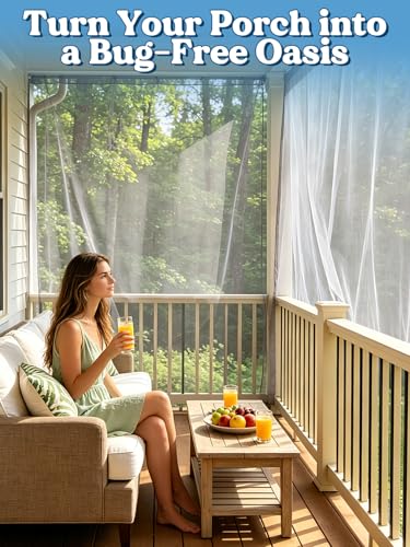 Image of 65x10ft Large Ultra-fine Mesh Mosquito Net, Patio Screen Netting, 1Pc Gray | Breathable, Easy to Cut, Bird Insect Pest Bugs Barrier, Outdoor Garden /Balcony /Porch /Raised Beds /Tree Protection