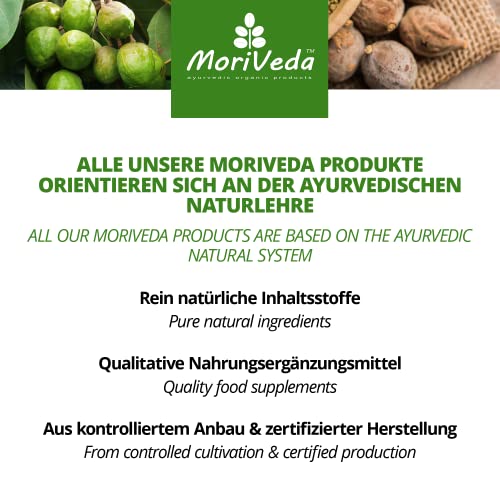 MoriVeda Triphala Presslinge 1000mg 360 Stk. - Ayurveda – Ansicht 6