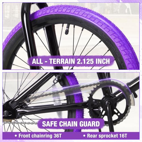 StarterRide 20 Inch BMX Bike