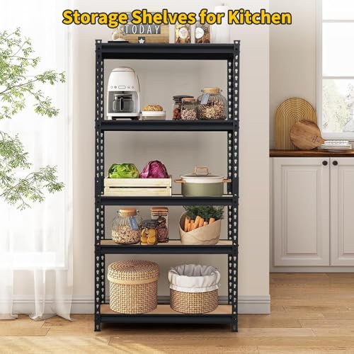 Image of GarveeTech Heavy Duty Garage Shelving Unit, 48 in L x 18 in D x 72 in H