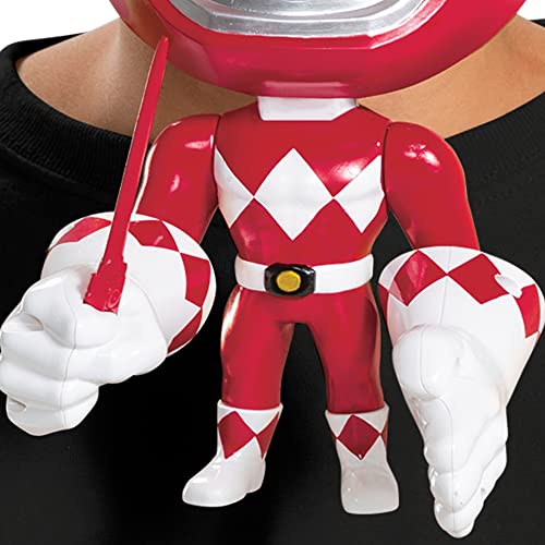 Disguise Red Ranger Mask, Official Mighty Morphin Power Rangers Mega Mask Costume Accessory, Child Size Costume Mask With Moving Parts #TOP3