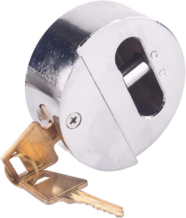 73mm Security Hasp Shackle Lock, Heavy Duty Van Garage Shed Door Security Padlock & Hasp Set High Security Hasp Shackle Lock