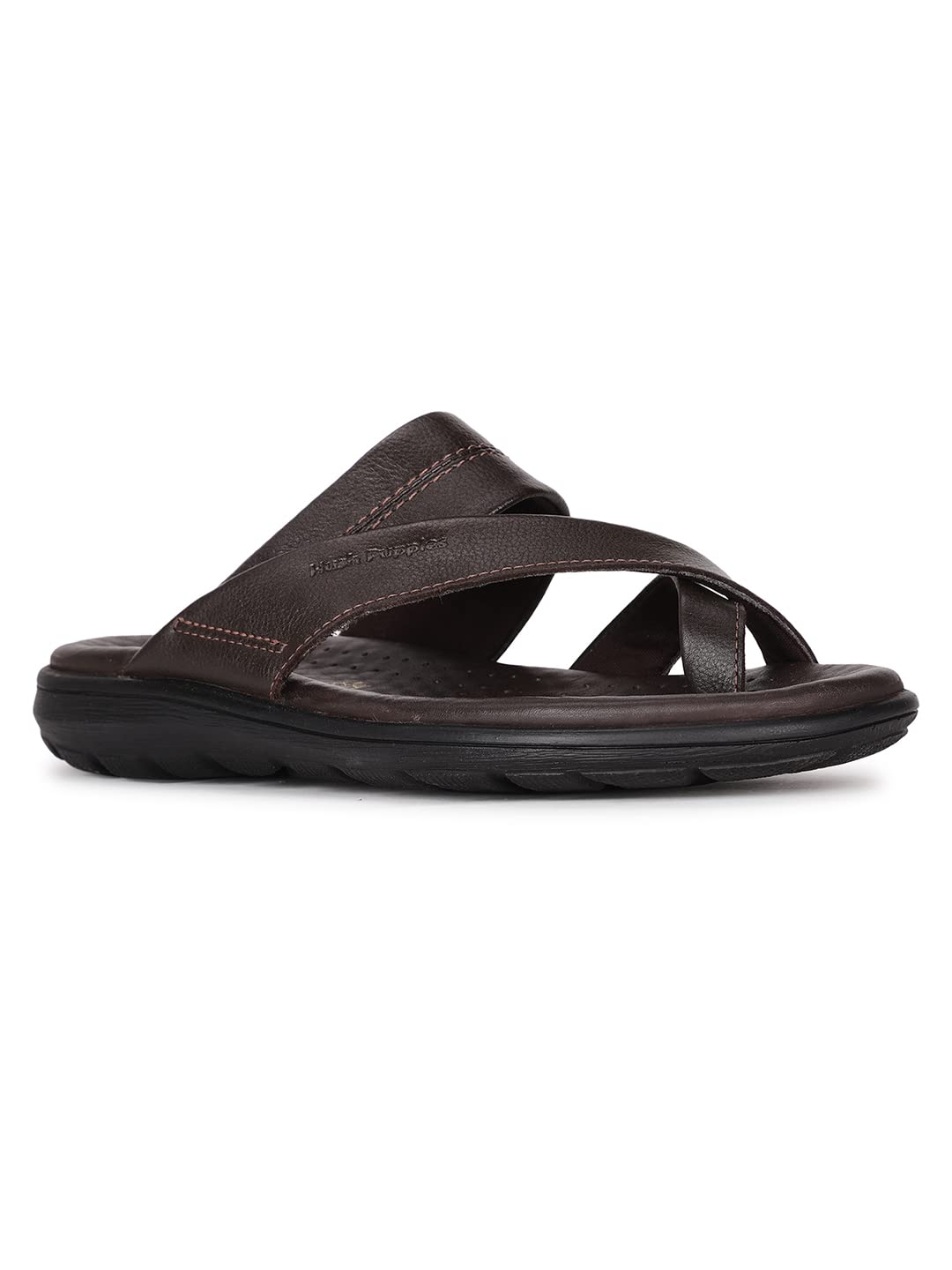 Hush Puppies Mens Charles Toe Ring Brown Slipper-8 Kids UK (8744852) (B09QM9FWFZ) Amazon Price History, Amazon Price Tracker