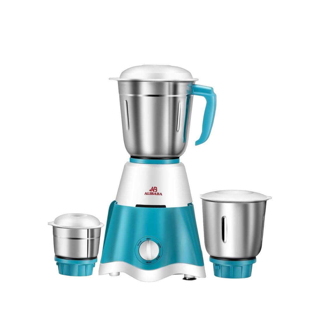 Buy Alibaba Supreme 3 Jar 750 Watt Mixer Grinder - White & Sea