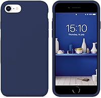 Vista 9 de IceSword Funda para iPhone SE 3 2022 [actualizada]/ iPhone SE 2020 (2ª generación)/iPhone 7/iPhone 8 Funda de silicona de gel de silicona líquida