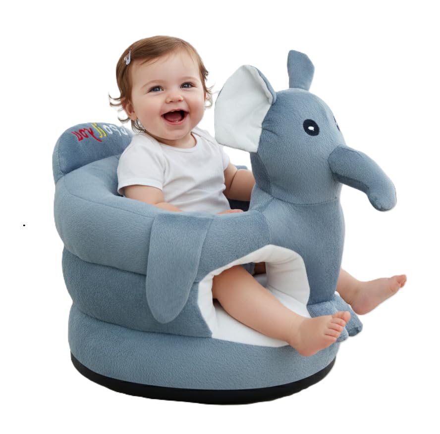 Soft Plush Cushion Baby Sofa Seat Or Rocking Chair for Kids | Toddlers Training Seat Sitting Sofa Chair | (Use for 0 to 2 Years)-picture-21
