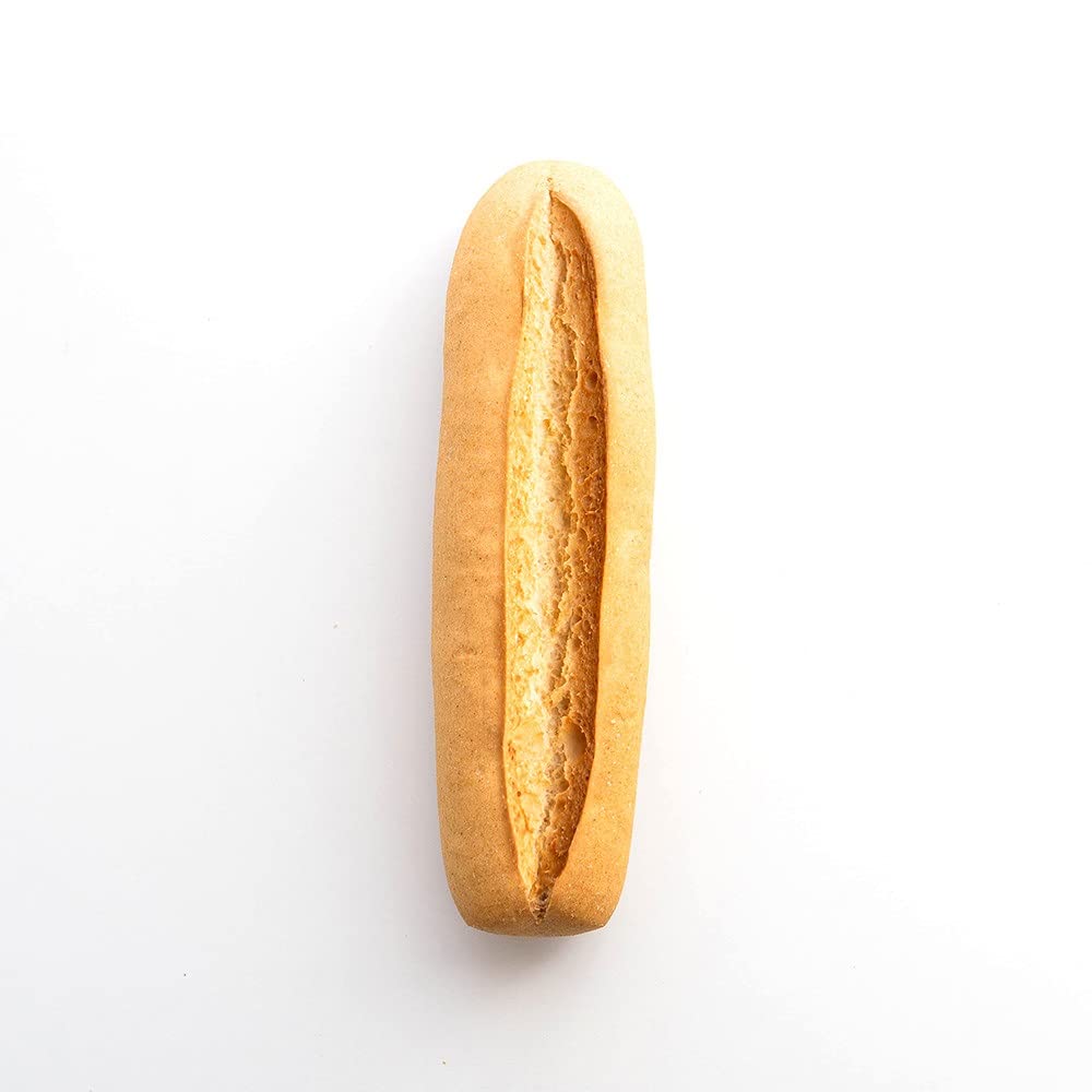 MDALEN Baguette Sin Gluten,12 Unidades, Sin Aceite de Palma, Apto para Celíacos, Elaborado en España