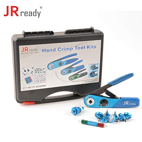 JRready Four indent Crimp Tool Kit ST2060: YJQ-W1A Crimper+Seven Positioners+G125 Go-NoGo Gage for wire/cable contact/pin/socket/terminal Crimping in Connector - Thumbnail 7