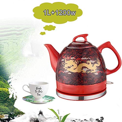 Hervidor eléctrico cerámico inalámbrico 1L 1200W miniatura 6