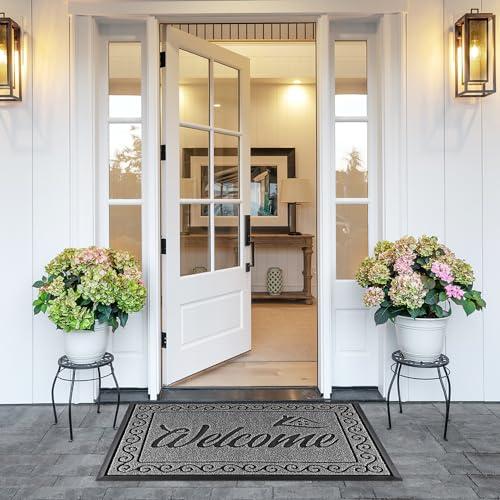 Yimobra Welcome Mat, Heavy Duty Sturdy Door Mats For Home Entrance Outdoor Indoor thumb #7