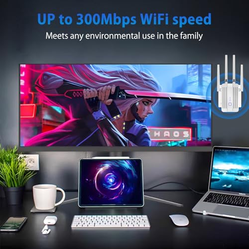 2025 New WiFi Extenders Signal Booster for Home Long Range Covers Up to 45+ Devices & 8470 Sq.ft, Long Range WiFi Extender Internet Signal Booster - Image 3