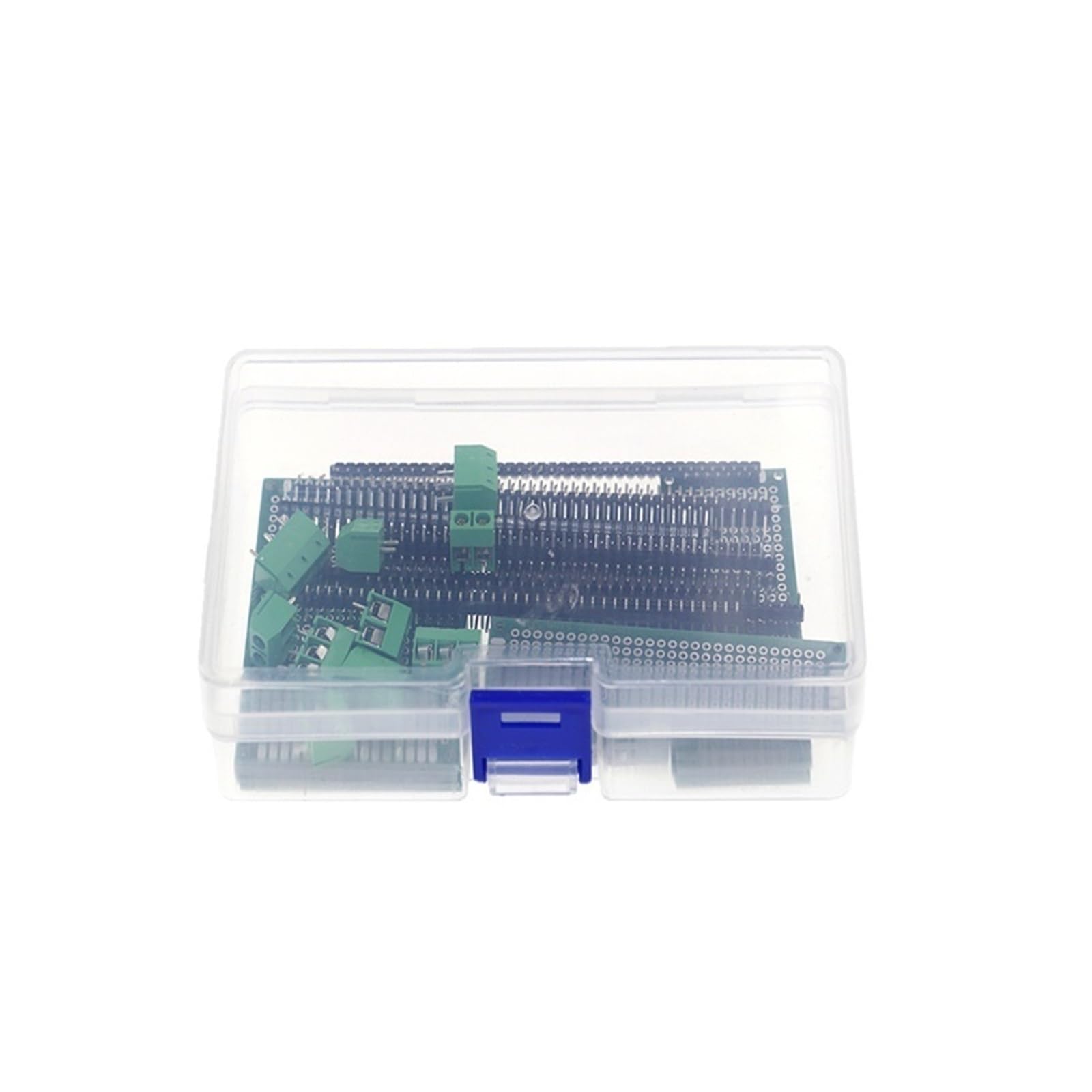 wire connectors 40pcs/lot 5x7 4x6 3x7 2x8 Double Side Prototype Printed Circuit Board For Soldering Board KF301-2P/3P Terminal Kit