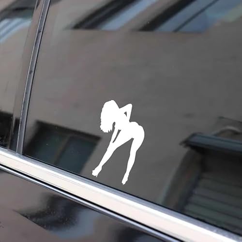 セクシー STICKER JAPAN 白 各約長辺10cm カッティングステッカー 転写 シール 切文字 防水 ステッカー 車